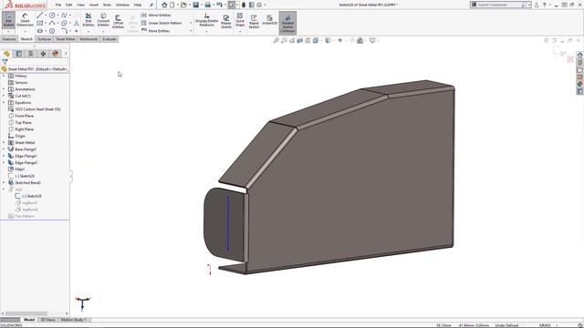 How to Mirror a part in SOLIDWORKS | Beginner SOLIDWORKS Tutorial смотреть онлайн