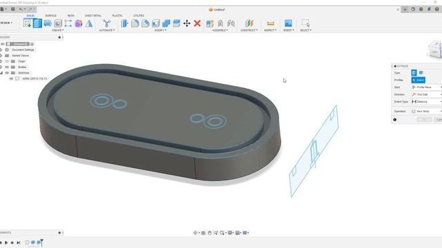 Fusion 360 Tips and Trics 1: 3D from DXF смотреть онлайн