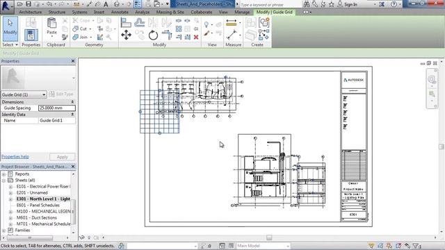 Learning Autodesk Revit MEP | 127 Guide Grids смотреть онлайн