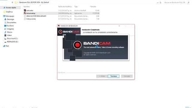 !! 😮💪COMO DESCARGAR E INSTALAR BANDICAM FULL DE POR VIDA 2018 !! 💪😮| TUTORIAL #2 | ZarKrof ✌ смотреть онлайн