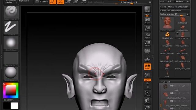 3D STUDIO MAX İLE KARAKTER MODELLEME BÖLÜM 4 YÜZ VE KAFA SCULPTİNG PARÇA 1 смотреть онлайн
