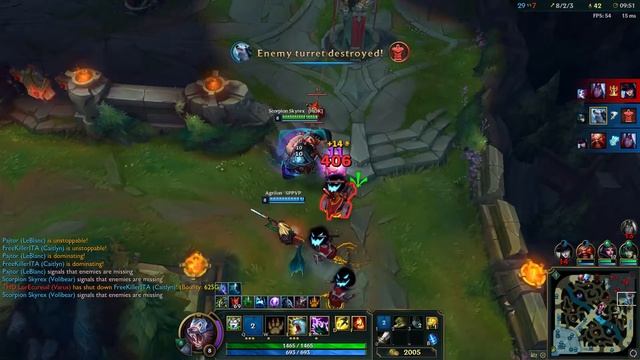 League of Legends - Volibear VS Garen - URF смотреть онлайн