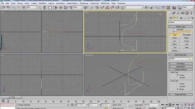 Lathe Modifier - Autodesk 3DS Max Lesson смотреть онлайн
