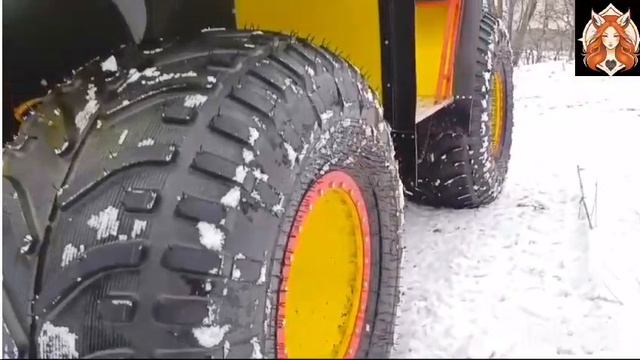 Лютый Тур на вездеходе ,Бегущие с лисичками