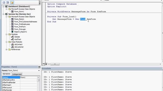 52. VBA - Custom Events Example (Programming In Access 2013) смотреть онлайн