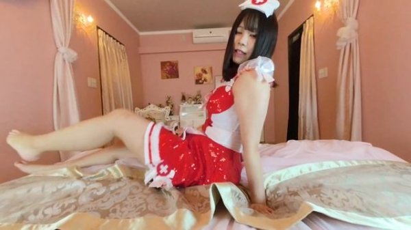 【VR 180 3D】sexy nurse uniform girl VR ナース 女子 VR model VR video 5.7k