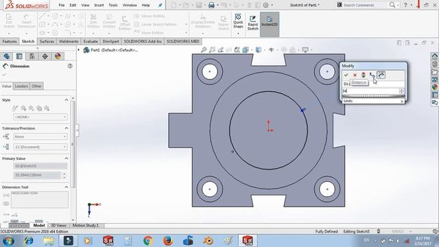 SOLIDWORKS TUTORIAL- HOW TO MAKE PNEUMATIC CYLINDER IN SOLID WORKS смотреть онлайн