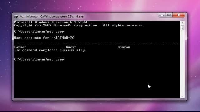 Crack Administrator Password using CMD Low смотреть онлайн