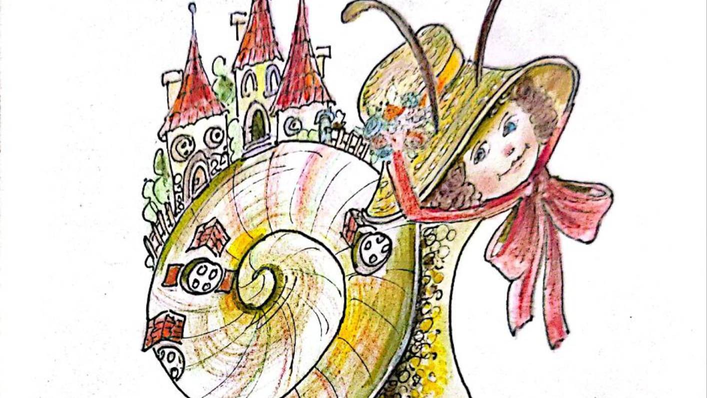 Ватная игрушка УЛИТОЧКА ХОЗЯЮШКА . Урок 6. Формируем шею и ракушку. Накладка для шляпы. смотреть онлайн