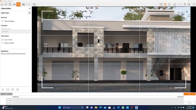 Enscape Exterior Animation Tutorial With Sketchup #enscape #enscapeanimation