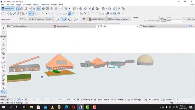 Archicad 23 tutorial 5 in Amharic смотреть онлайн