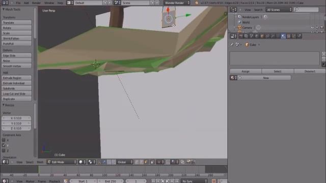 Blender - Low Poly Trees смотреть онлайн