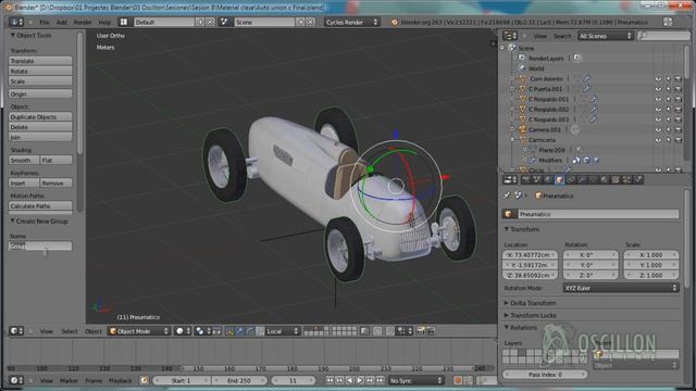 Agrupar objetos en Blender смотреть онлайн