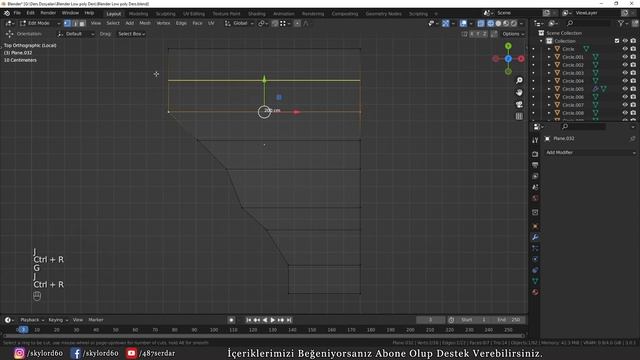 Blender İle Low Poly Sahne Tasarlama - 4 смотреть онлайн