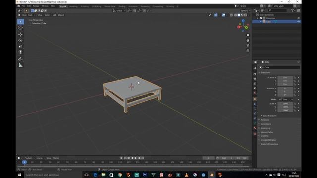 Blender Life Table Modeling 2 смотреть онлайн