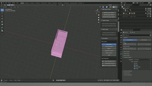 How Use Dynamic Pivot Body | VRF Plus | Blender Addon | Blender Rigging | Vehicle Rig Addon смотреть онлайн