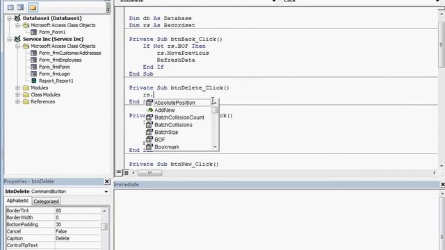 55. VBA - Recordsets Part 3 (Programming In Access 2013) смотреть онлайн