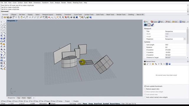 A CRASH COURSE ON COMMANDS IN RHINOCEROS 3D - PART 1 смотреть онлайн