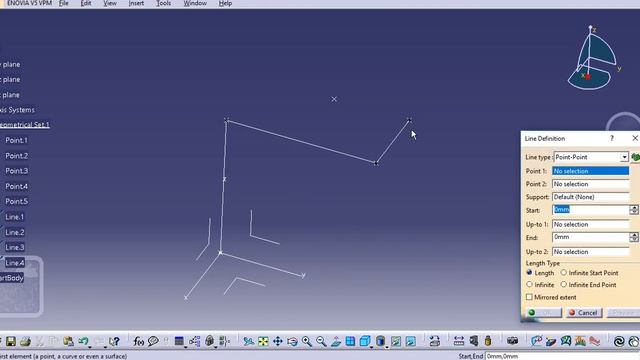 Design of a 3D bent tubes I Pipes I Sweep in CATIA смотреть онлайн