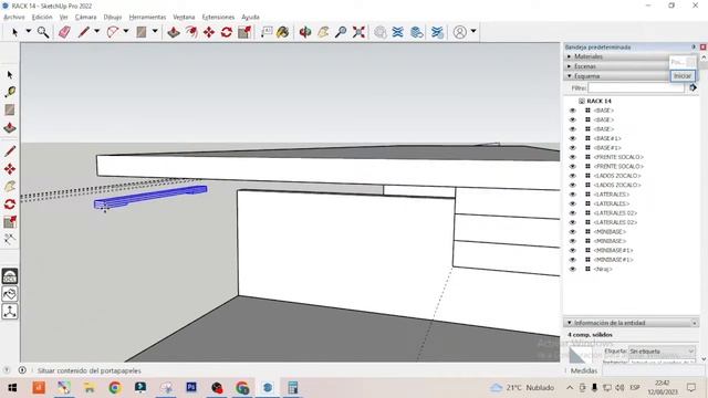 Clase #08: como diseñar un mueble de melamina, Aprende a diseñar con sketchup смотреть онлайн