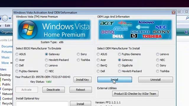 How To Activate Windows Vista!(any version) смотреть онлайн