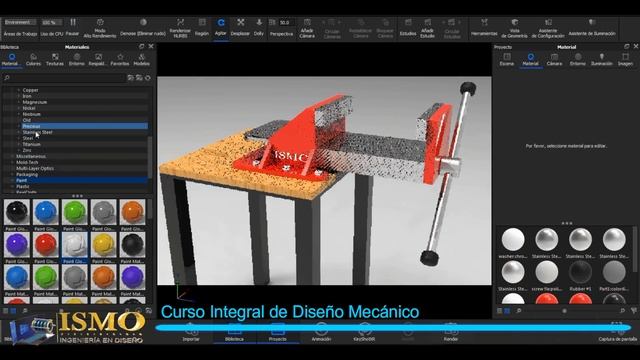PRESS MACHINE RENDER-SOLIDWORKS-KEYSHOT смотреть онлайн
