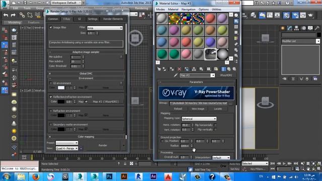 3ds max Ders 154 Vray Reflection With Hdrı İn Vray 3 2 1 смотреть онлайн
