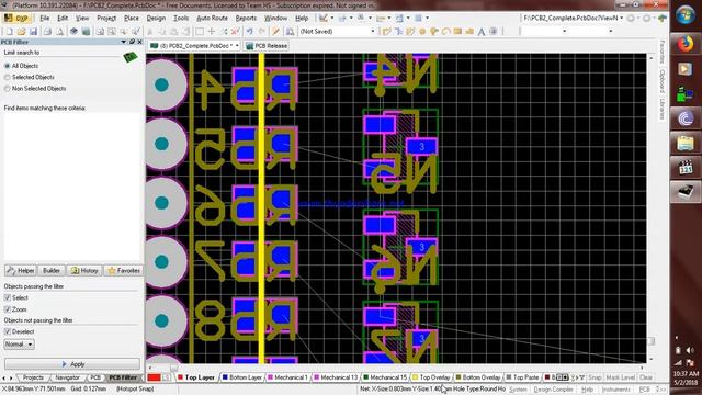 Lec on Altium Software Double Sided PCB Design Part 3 смотреть онлайн
