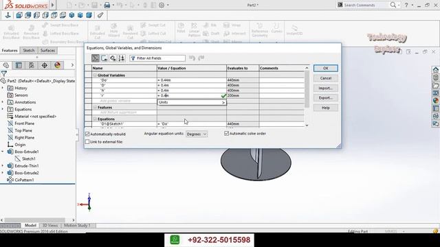 Two and Three Blades Savonius Rotor Design Tutorial on SolidWorks смотреть онлайн