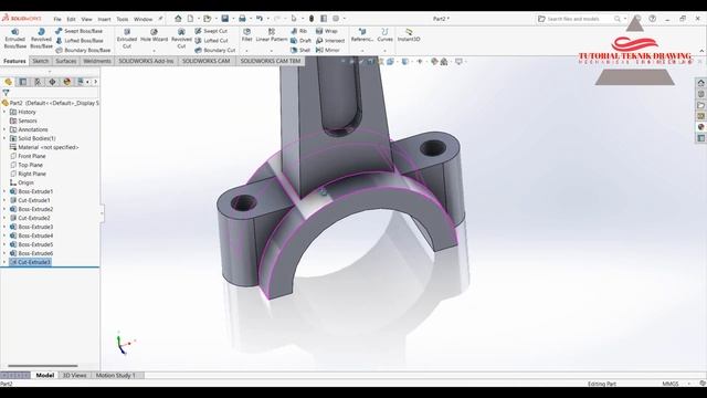 Assembly Cylinder Engine Di Solidworks dan animasi | Bahasa Indonesia | 4K fps смотреть онлайн
