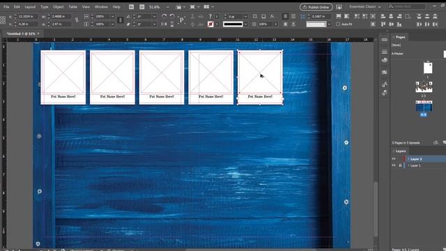 InDesign Polaroid Yearbook Layout | InDesign for Beginners смотреть онлайн
