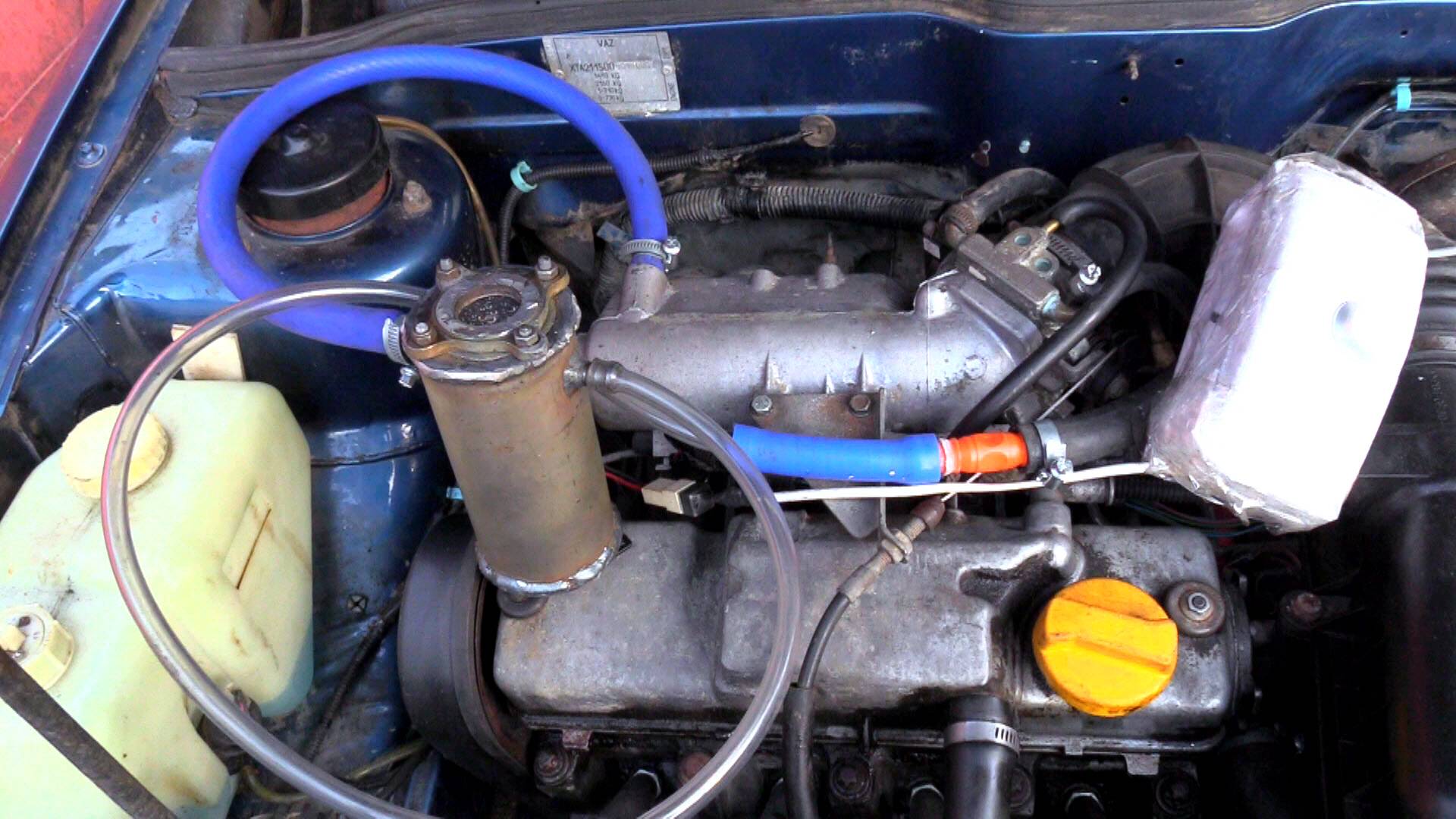 Устройство которое делает из бензина ПАР и увеличивает его в объеме! смотреть онлайн