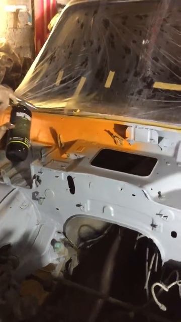 ПОКРАСКА ПОДКАПОТКИ НИВА РАПТОРОМ