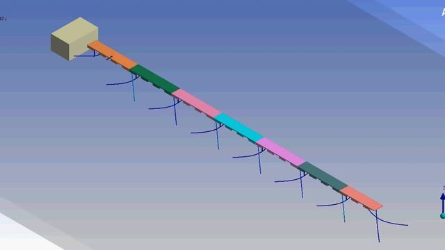 Numerical Modeling of Tsunami Damage on Floating Pontoons with XBeach Data (Ansys AQWA) смотреть онлайн