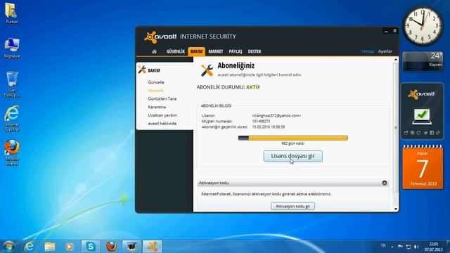 Avast Pro Antivirus Yukleme Ve Full(Sınırsız) Yapma смотреть онлайн