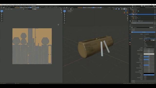 How make Tam Tam in blender ( Part 3 Painting) смотреть онлайн