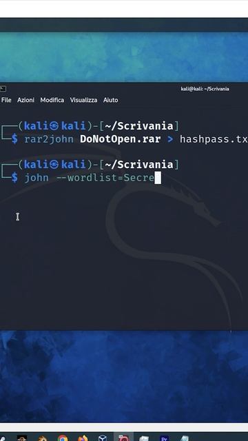 Password recovery with John the Ripper #shorts смотреть онлайн