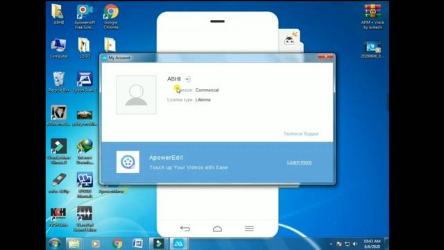 HOW TO CRACK APOWERMIRROR for lifetime || Full Guide|| windows 7/8/10 2020 смотреть онлайн