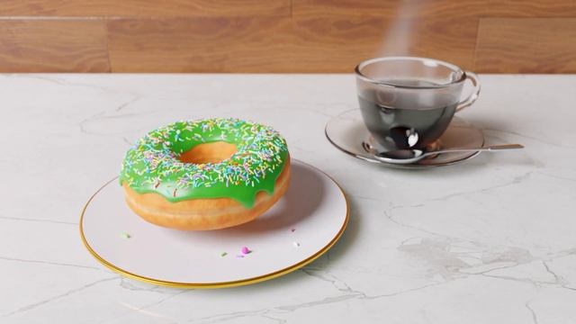 Blender Donut final animation смотреть онлайн