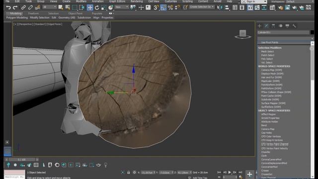 How to create wood logs - 3ds max tutorial part - 1 смотреть онлайн