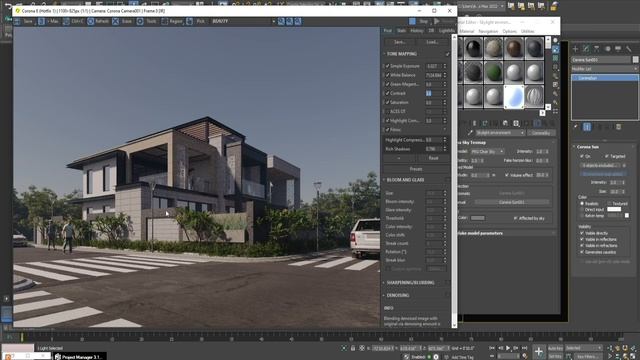 A Complete Guide On How To Do Exterior Lighting With Corona Renderer For 3ds Max смотреть онлайн