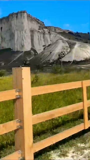 Белая Скала, деревянный забор в Белогорске смотреть онлайн