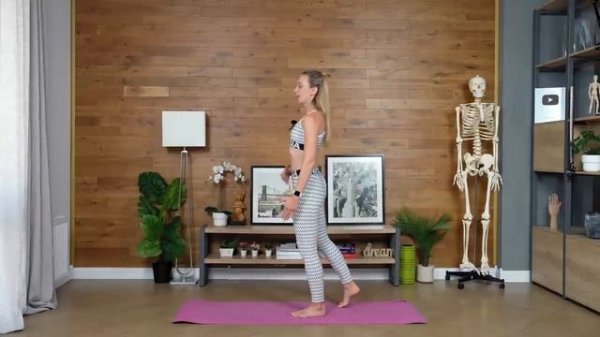 Быстрая утренняя зарядка стоя за 15 минут (Татьяна Метельская)