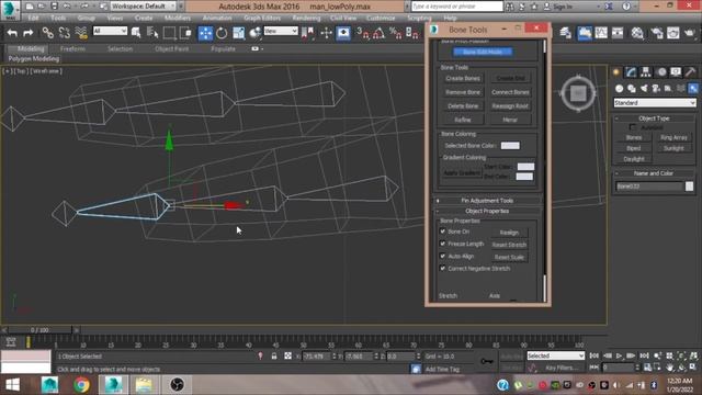 3d max Character rigging I 3ds max Rigging tutorial I 3ds max Bone Rigging tutorial(Part-1) смотреть онлайн