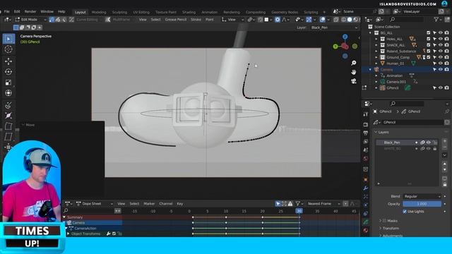 Man, I love storyboarding with Blender Grease Pencil - Pt.2 смотреть онлайн