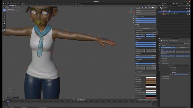 Blender Tutorial 19 - Basic character animation with a common armature смотреть онлайн