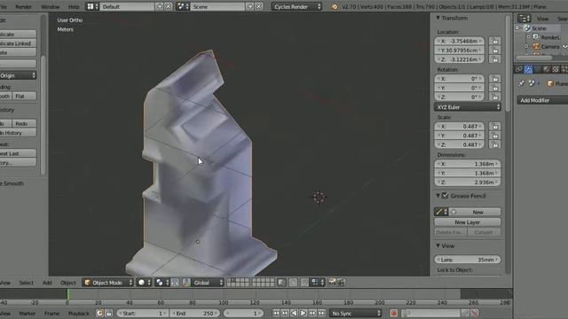 Blender Quick Tip: Edge Split