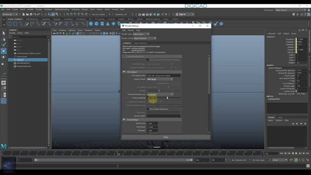 How to Render Sequence in Maya 2019 / Maya tutorial / 4K смотреть онлайн