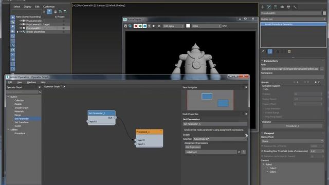 [MAXtoA] Applying shader overrides to a procedural with operators смотреть онлайн