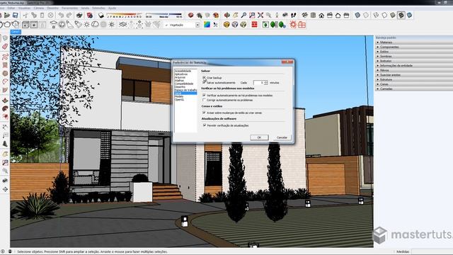 SketchUp | Os 10 Erros Mais Comuns - 06 de 10 | Auto Save смотреть онлайн